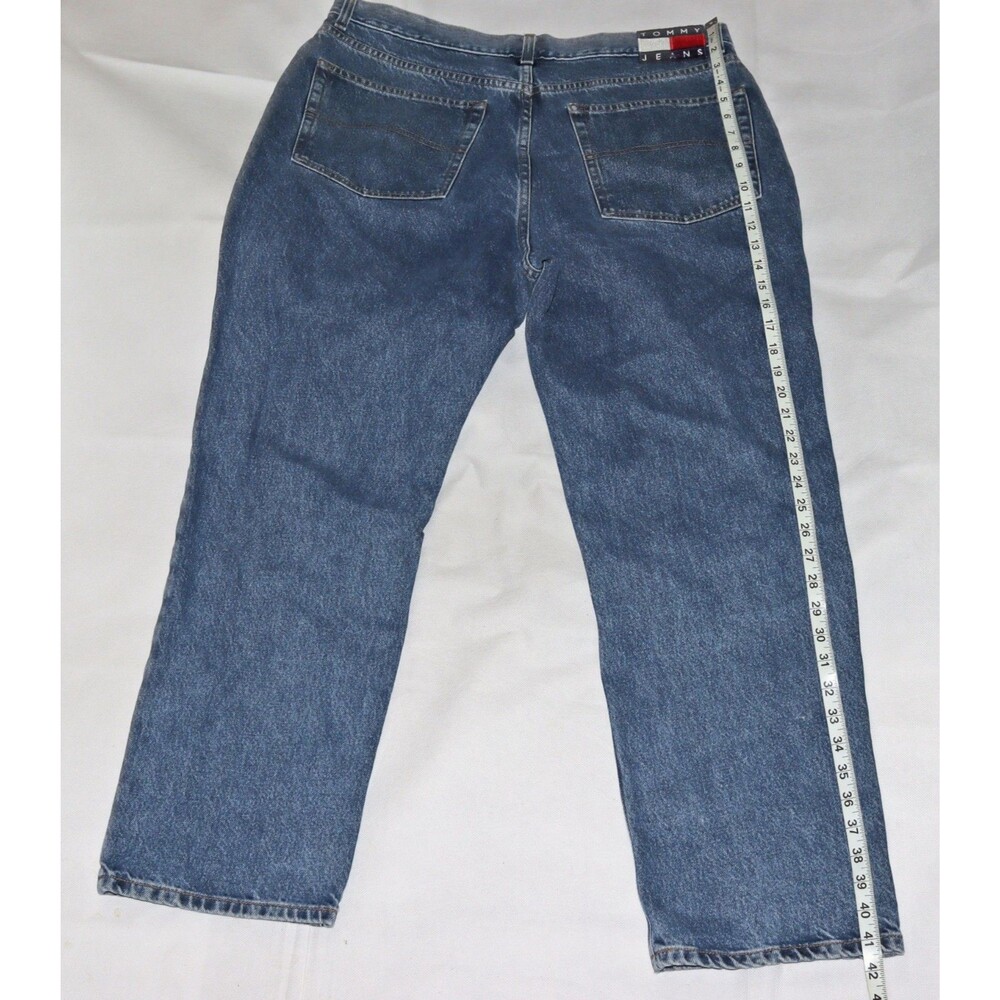 Vtg Tommy Hilfiger Jeans JYD-JYD DITTO 36x30‎ Freedom Jean USA Made Y2K 08/2002 - Picture 13 of 16